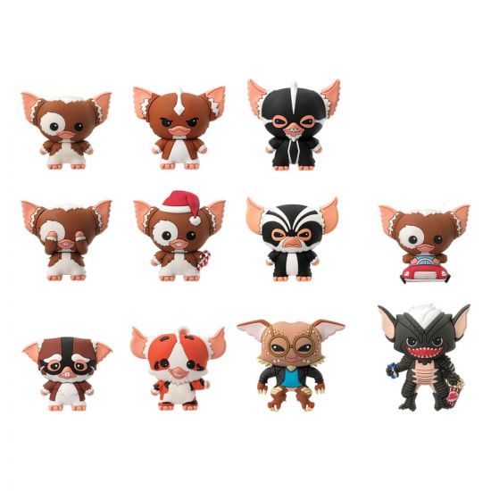 Gremlins PVC Bag Clips Series 1 Display (24) - Kliknutím na obrázek zavřete