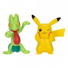 Pokémon First Partner Battle Figure Set Figure 2-Pack Treecko &