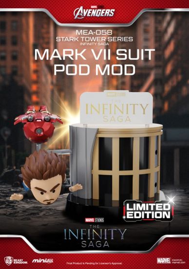 Marvel Mini Egg Attack Figures The Infinity Saga Stark Tower ser - Kliknutím na obrázek zavřete