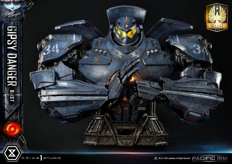 Pacific Rim bysta v životní velikosti Gipsy Danger Deluxe Ver. 7 - Kliknutím na obrázek zavřete