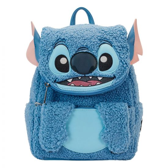 Disney by Loungefly batoh Stitch Plush Pocket - Kliknutím na obrázek zavřete