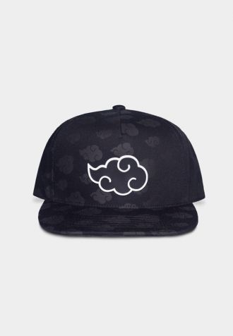 Naruto Shippuden Curved Bill Cap Tonal Akatsuki Cloud