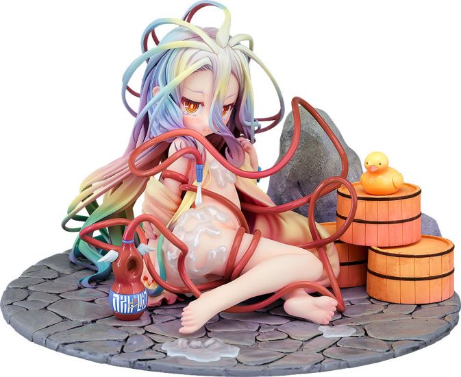 No Game No Life PVC Socha 1/7 Shiro: Hot Spring Ver. 11 cm - Kliknutím na obrázek zavřete