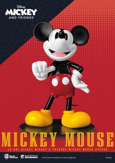 Disney Life-Size Socha Mickey Mouse 101 cm - Kliknutím na obrázek zavřete