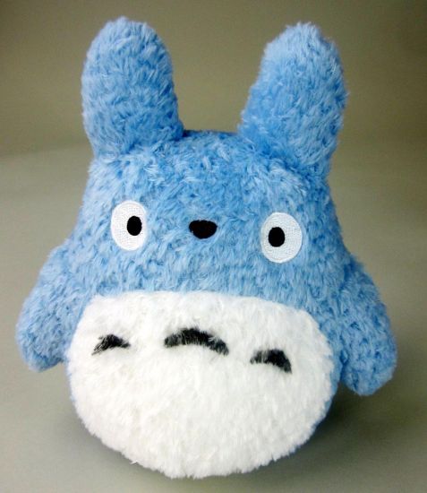 Studio Ghibli Plyšák Fluffy Medium Totoro 22 cm - Kliknutím na obrázek zavřete