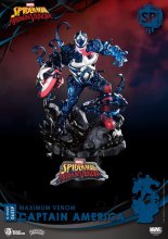 Marvel Comics D-Stage PVC Diorama Maximum Venom Captain America
