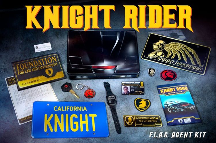 Knight Rider dárkový box F.L.A.G Agent Kit - Kliknutím na obrázek zavřete