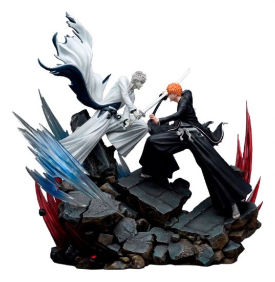 Bleach Elite Dynamic Socha 1/6 Ichigo Kurosaki vs Hollow Ichigo - Kliknutím na obrázek zavřete