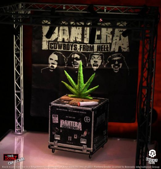 Pantera Rock Ikonz Cowboys From Hell On Tour Road Case Socha + - Kliknutím na obrázek zavřete