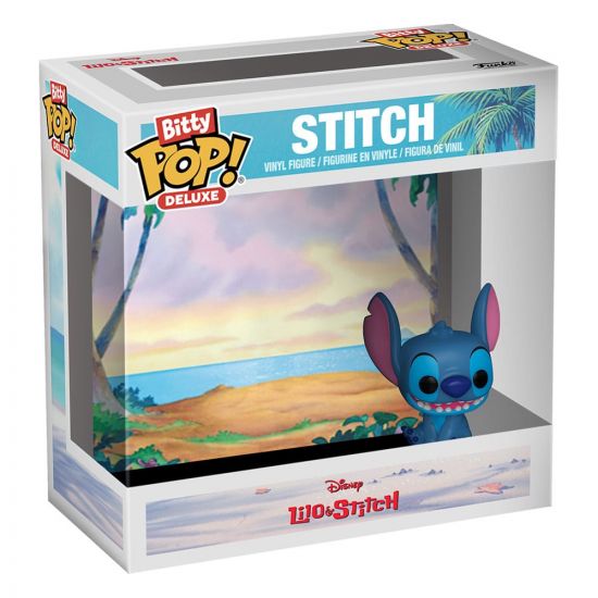 Disney Bitty POP! Deluxe Vinylová Figurka Stitch(Beach) Display - Kliknutím na obrázek zavřete