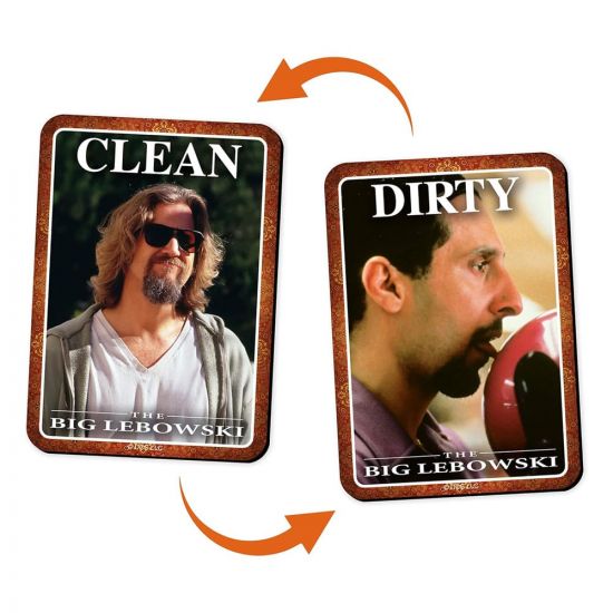 The Big Lebowski: Clean Dirty Dishwasher Magnet - Kliknutím na obrázek zavřete