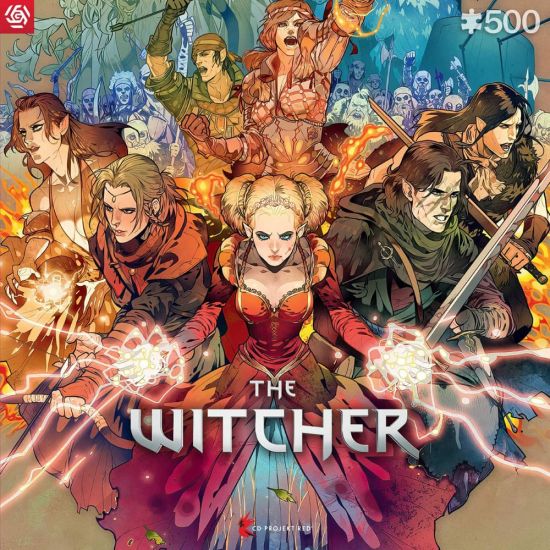 The Witcher Gaming Puzzle Scoia'tael (500 pieces) - Kliknutím na obrázek zavřete