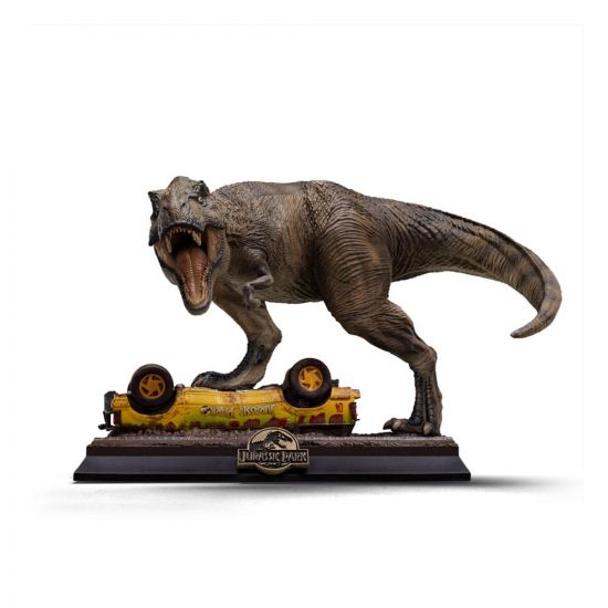 Jurassic Park Icons Socha T-Rex Attack 15 cm - Kliknutím na obrázek zavřete