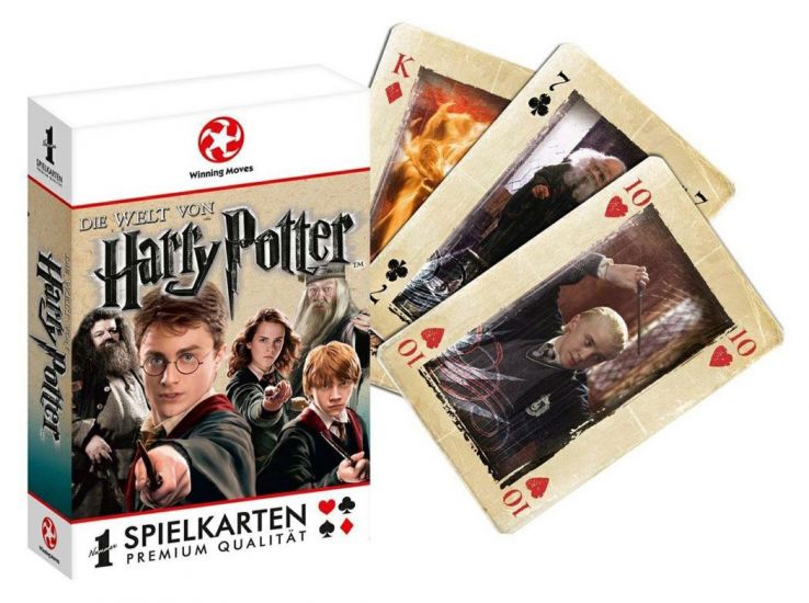 Harry Potter Number 1 herní karty *German Packaging* - Kliknutím na obrázek zavřete