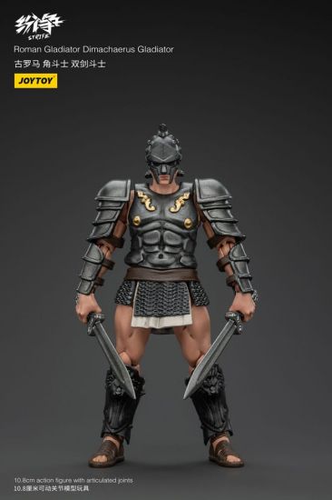 Strife Akční figurka 1/18 Roman Gladiator Dimachaerus Gladiator - Kliknutím na obrázek zavřete