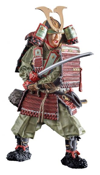 PLAMAX plastový model kit 1/12 Kamakura Period Armored Warrior 1