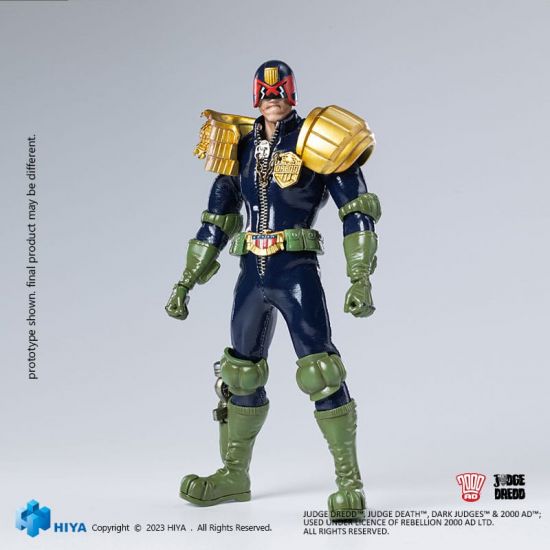 Judge Dredd Exquisite Super Series Actionfigur 1/12 John Rambo 1 - Kliknutím na obrázek zavřete