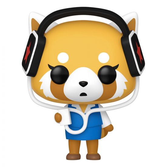 Sanrio POP! Animation Vinylová Figurka Aggretsuko w/headphones 9 - Kliknutím na obrázek zavřete