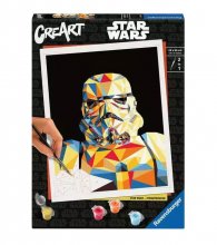 Star Wars CreArt Paint by Numbers Painting Set Stormtrooper 24 x