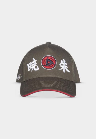 Naruto Shippuden Curved Bill Cap Akatsuki Clan - Kliknutím na obrázek zavřete