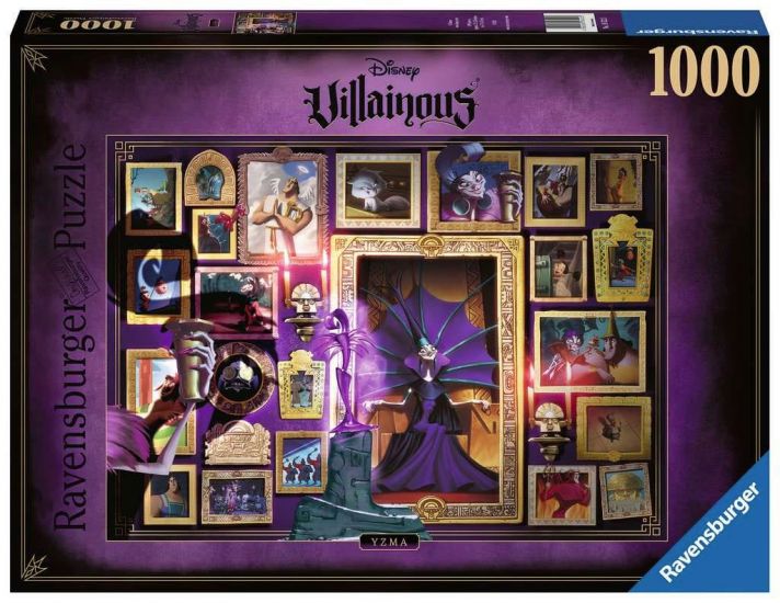 Disney Villainous skládací puzzle Yzma (1000 pieces) - Kliknutím na obrázek zavřete