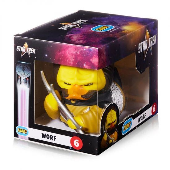 Star Trek Tubbz PVC figurka Worf Boxed Edition 10 cm - Kliknutím na obrázek zavřete