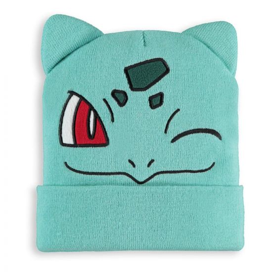 Pokemon pletená čepice Bulbasaur - Kliknutím na obrázek zavřete