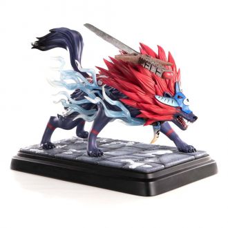 Okami Socha Oki (Wolf Form) 35 cm