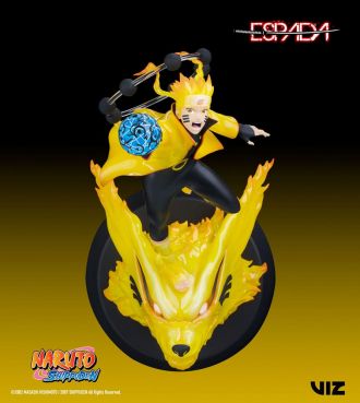 Naruto Shippuden PVC Magnet Socha 1/8 Naruto Uzumaki & Kurama 2