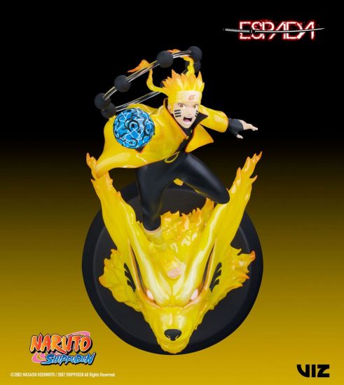 Naruto Shippuden PVC Magnet Socha 1/8 Naruto Uzumaki & Kurama 2 - Kliknutím na obrázek zavřete