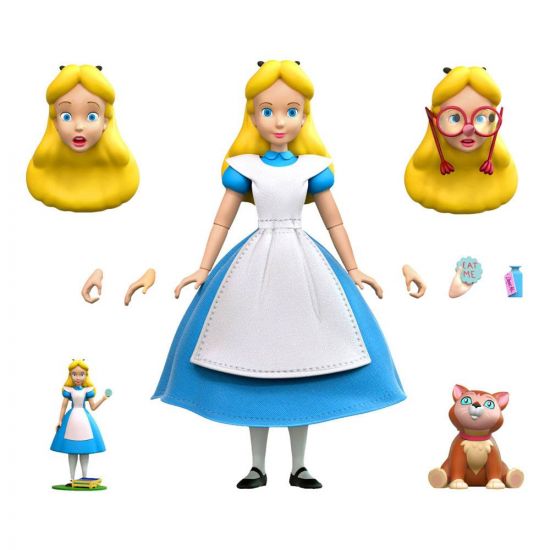 Alice in Wonderland Disney Ultimates Akční figurka Alice 18 cm - Kliknutím na obrázek zavřete