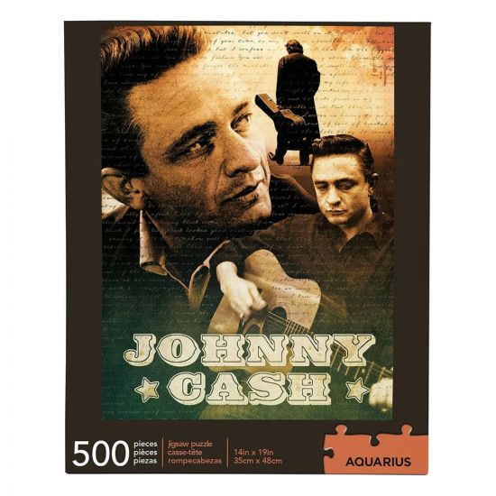 Johnny Cash: 500 Piece Jigsaw Puzzle - Kliknutím na obrázek zavřete