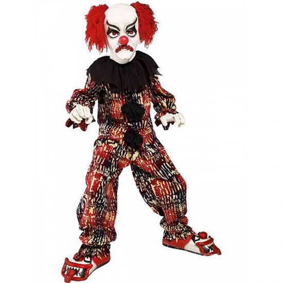 Dětský kostým děsivý klaun M
