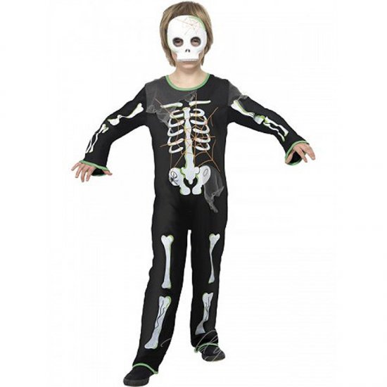 Dětský kostým kostlivec Skeleton M