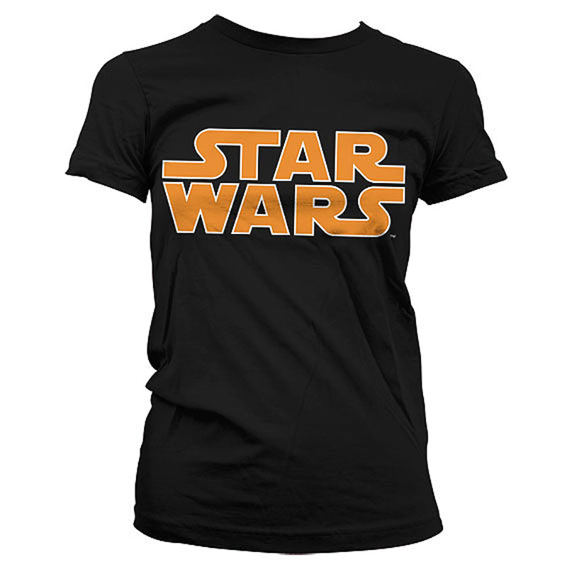 Černé dámské tričko Star Wars Classic Logo