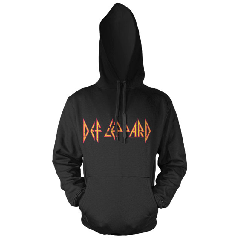 Hoodie mikina Def Leppard Distressed Logo