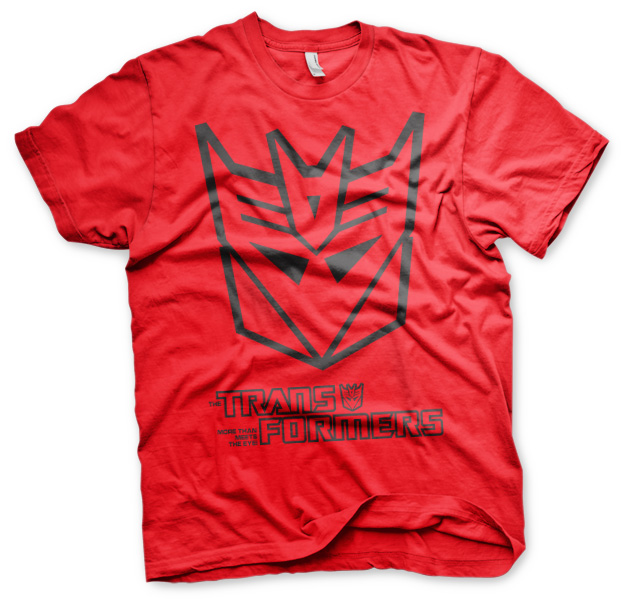 Transformers tričko Decepticon Logo Červené