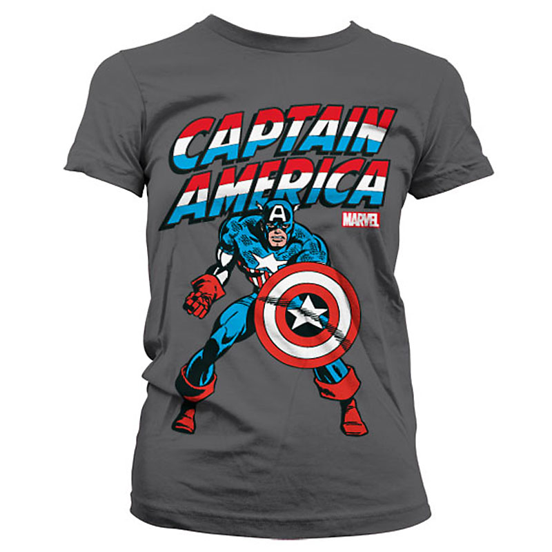 Dámské triko Marvel Kapitán Amerika