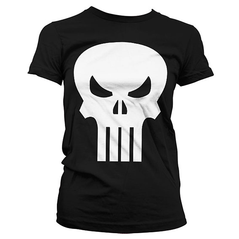 Punisher Skull dámské triko Marvel