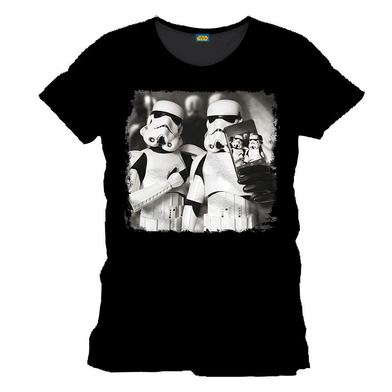 Star Wars triko Stormtrooper Selfie tričko S