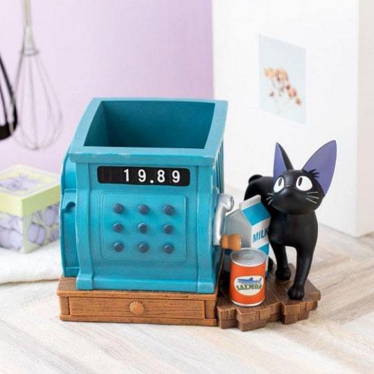 Kiki's Delivery Service Diorama / Storage Box Jiji and blue cash - Kliknutím na obrázek zavřete
