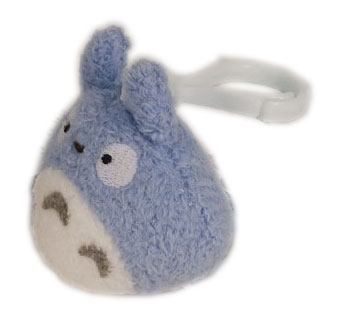 My Neighbor Totoro Plush batoh Clip Totoro blue 6 cm - Kliknutím na obrázek zavřete