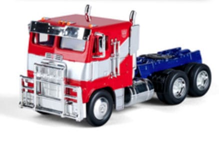 Transformers kovový model 1/32 T7 Optimus Prime Truck - Kliknutím na obrázek zavřete