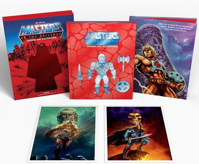 Masters of the Universe Art Book Origins and Masterverse Deluxe - Kliknutím na obrázek zavřete