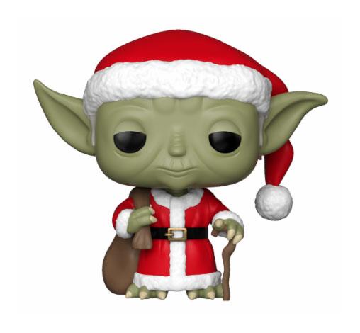 Star Wars POP! Vinyl Bobble-Head Holiday Santa Yoda 9 cm - Kliknutím na obrázek zavřete