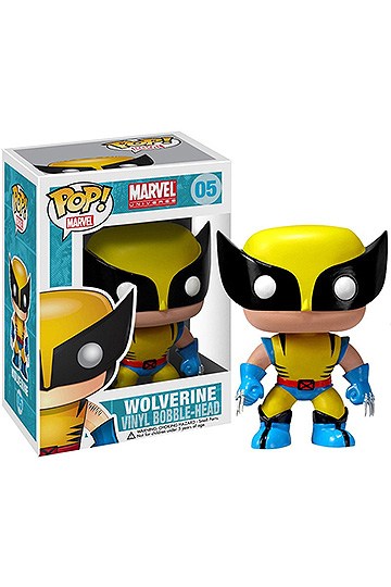 Marvel Comics POP! Vinyl Bobble-Head Wolverine 10 cm - Kliknutím na obrázek zavřete