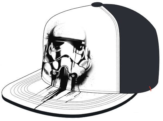 Star Wars Curved Bill Cap Dripping Stormtrooper - Kliknutím na obrázek zavřete