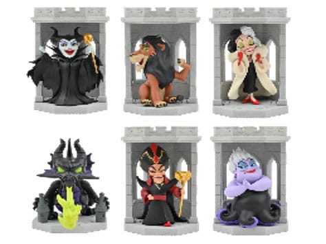 Disney Villains Hero Box Tower Series mini figurky 8 cm Display - Kliknutím na obrázek zavřete