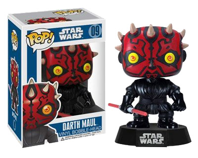 Star Wars POP! Vinyl Bobble-Head Darth Maul 10 cm - Kliknutím na obrázek zavřete