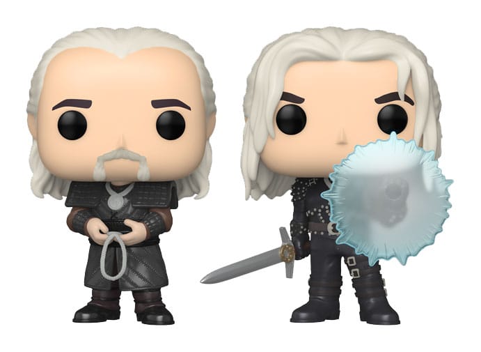 The Witcher POP! Television Vinyl Figures 2-Pack Geralt & Vesemi - Kliknutím na obrázek zavřete